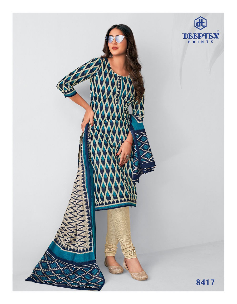 Deeptex Miss India Vol 84 Printed Cotton Dress Material Wholesale Shop In India

